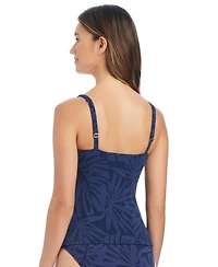 Bleu by Rod Beattie Women's Square Neck Swim Tankini Top