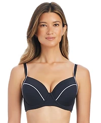 Bleu by Rod Beattie Women's Over-The-Shoulder Swim Bikini Top