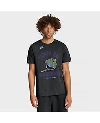 Nike Men's Black Tampa Bay Rays Cooperstown Collection T-Shirt