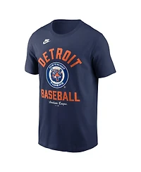 Nike Men's Navy Detroit Tigers Cooperstown Collection T-Shirt