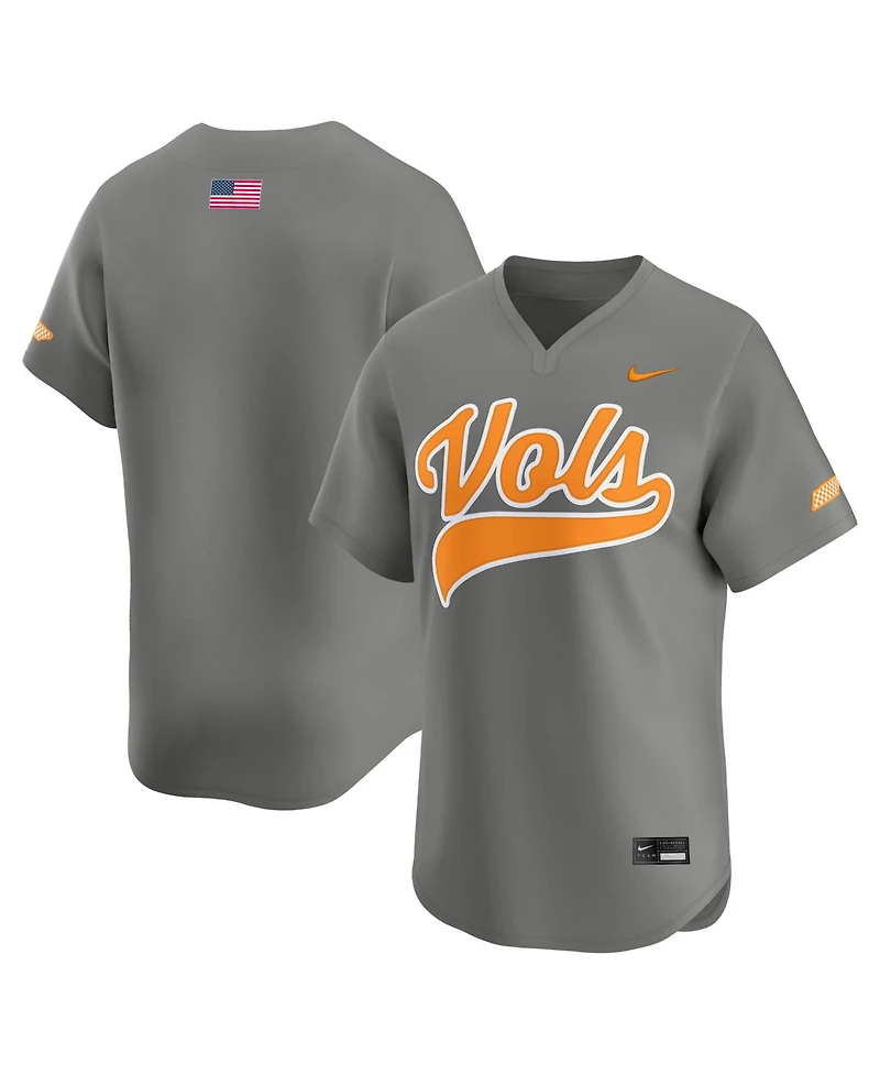 Nike Men's Gray Tennessee Volunteers Alternate Limited Baseball Jersey