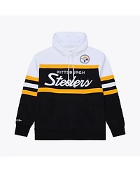 Mitchell & Ness Men's Black Pittsburgh Steelers Head Coach Hoodie
