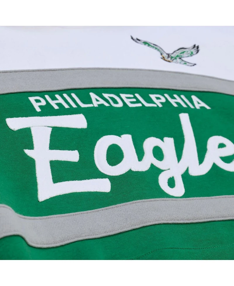 Mitchell & Ness Men's Kelly Green Philadelphia Eagles Head Coach Hoodie