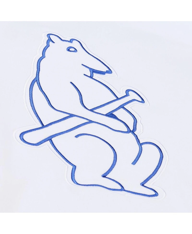 Mitchell & Ness Men's White Chicago Cubs Arctic Fleece Sweatshirt