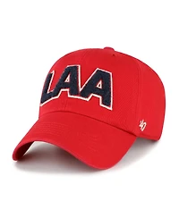 '47 Brand Women's Red Los Angeles Angels Zoey Clean Up Adjustable Hat