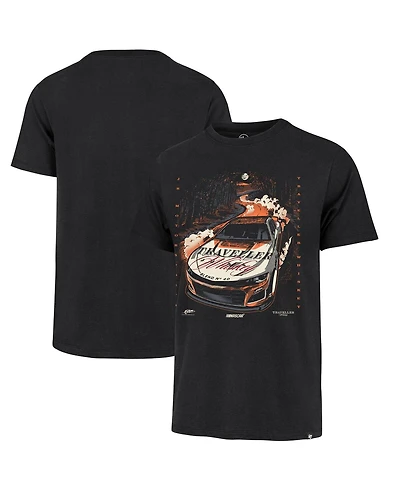 '47 Brand Men's Black Justin Allgaier Traveler Whiskey Car T-Shirt