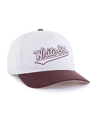'47 Brand Men's and Women's Stone/Burgundy Chicago White Sox Love Letter Adjustable Hitch Hat