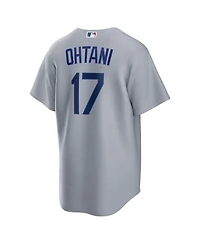 Nike Men's Shohei Ohtani Gray Los Angeles Dodgers Road Replica Jersey