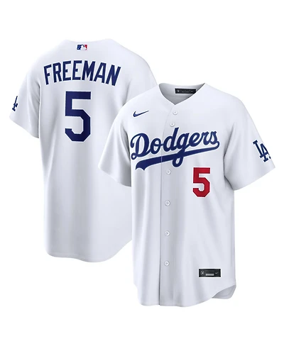 Nike Men's Freddie Freeman White Los Angeles Dodgers Home Stadium Jersey