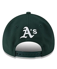 New Era X Hyperfly Men's Green Oakland Athletics A-Frame 9FORTY Adjustable Hat
