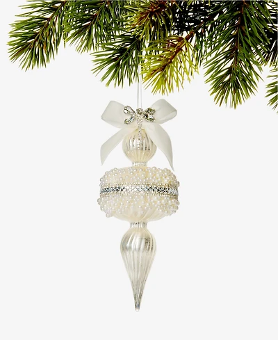 Holiday Lane Jeweled Classics Finial Ornament, Macy's Exclusive