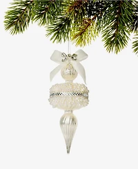 Holiday Lane Jeweled Classics Finial Ornament, Macy's Exclusive