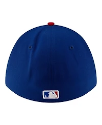 New Era Men's Royal Chicago Cubs Player Replica 39THIRTY M-Crown Flex Hat