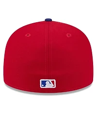 New Era Men's Red/Royal Texas Rangers 2026 Spring Training Low Profile 59FIFTY Fitted Hat