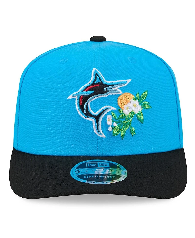 New Era Men's Blue/Black Miami Marlins 2026 Spring Training 9SEVENTY Adjustable Hat