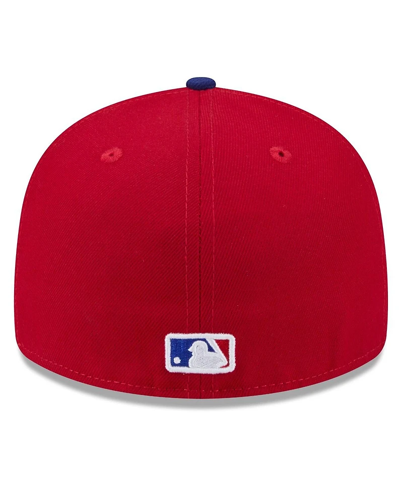 New Era Men's Red/Royal Texas Rangers 2026 Spring Training 59FIFTY Fitted Hat