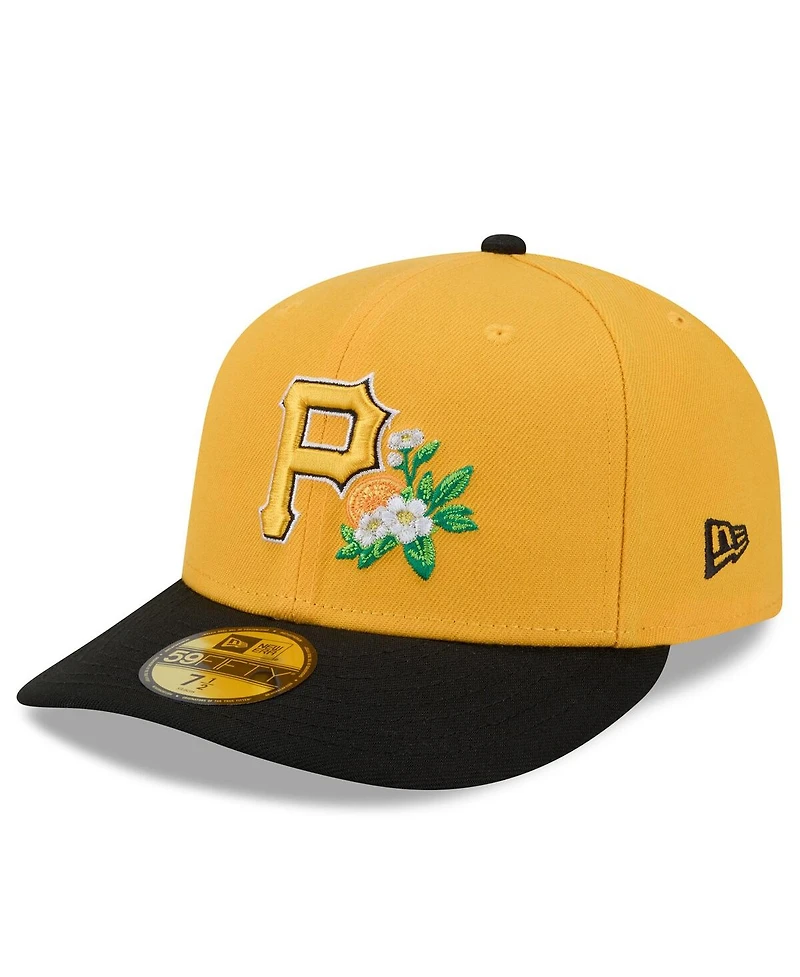 New Era Men's Gold/Black Pittsburgh Pirates 2026 Spring Training 59FIFTY Fitted Hat