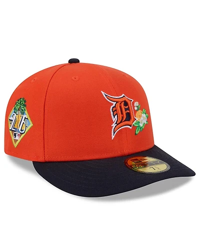 New Era Men's Orange/Navy Detroit Tigers 2026 Spring Training 59FIFTY Fitted Hat