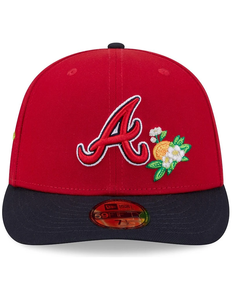 New Era Men's Red/Navy Atlanta Braves 2026 Spring Training 59FIFTY Fitted Hat
