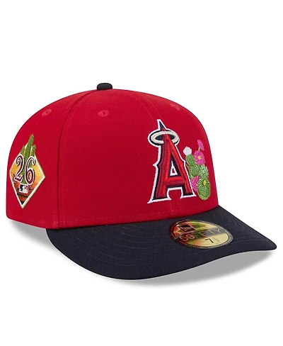New Era Men's Red/Navy Los Angeles Angels 2026 Spring Training 59FIFTY Fitted Hat