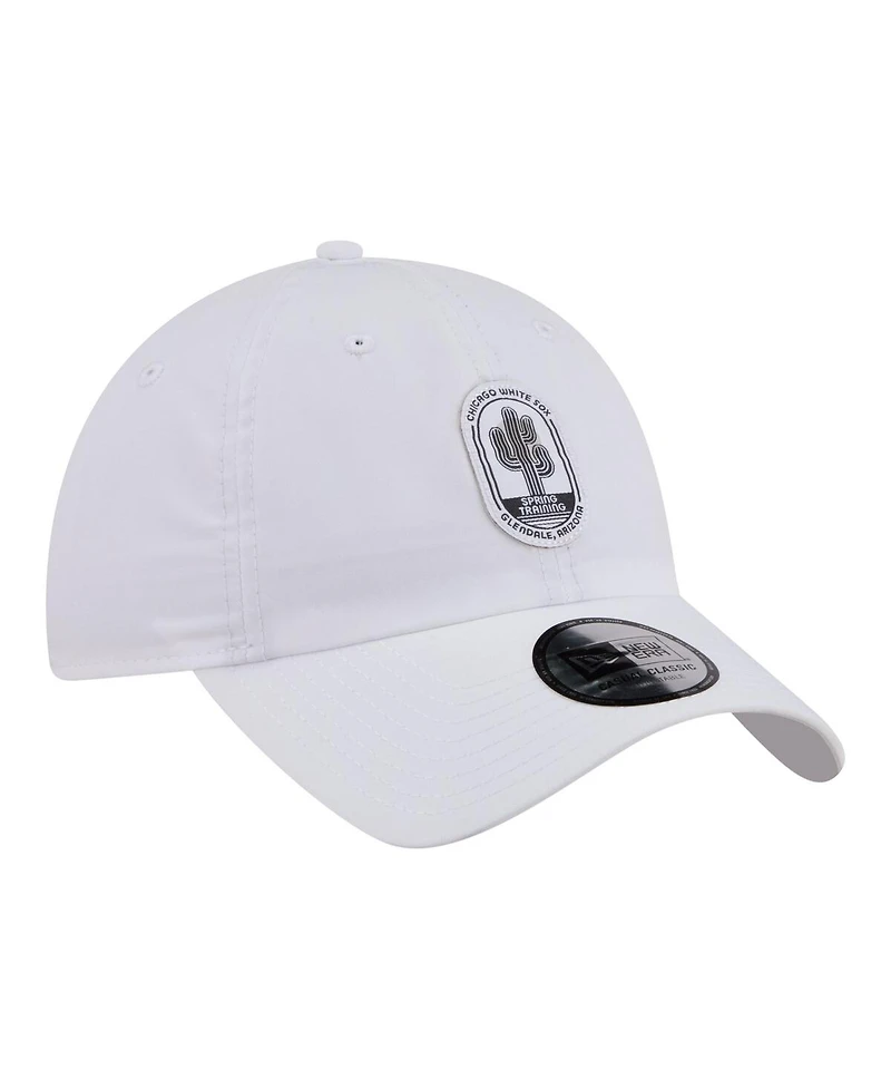 New Era Men's White Chicago White Sox 2026 Spring Training Fan Pack Icon Casual Classic Adjustable Hat