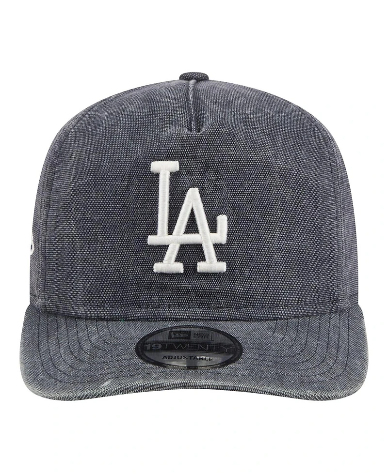 New Era Men's Navy Heather Los Angeles Dodgers Throwback Denim Classic 19TWENTY Adjustable Hat
