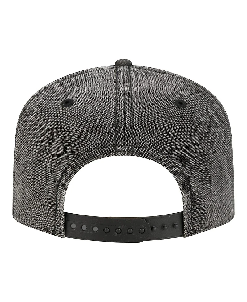 New Era Men's Black Chicago White Sox Denim Classic 19TWENTY Adjustable Hat