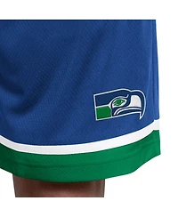 Starter Men's Royal Seattle Seahawks Throwback Power Play Mesh Shorts
