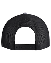 '47 Brand Men's Gray All Blacks Generic Mass Rodeo Patch Trucker Adjustable Hat