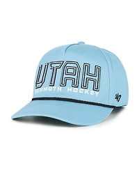 '47 Brand Men's Light Blue Utah Mammoth Byline Hitch Adjustable Hat