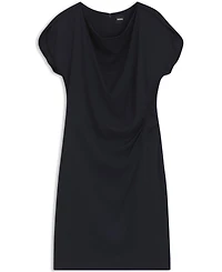 Boss by Hugo Women's Drape-Neckline Dress