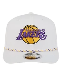 New Era Men's White Los Angeles Lakers 2026 Nba All-Star Game Rope Vented 9SEVENTY Adjustable Hat