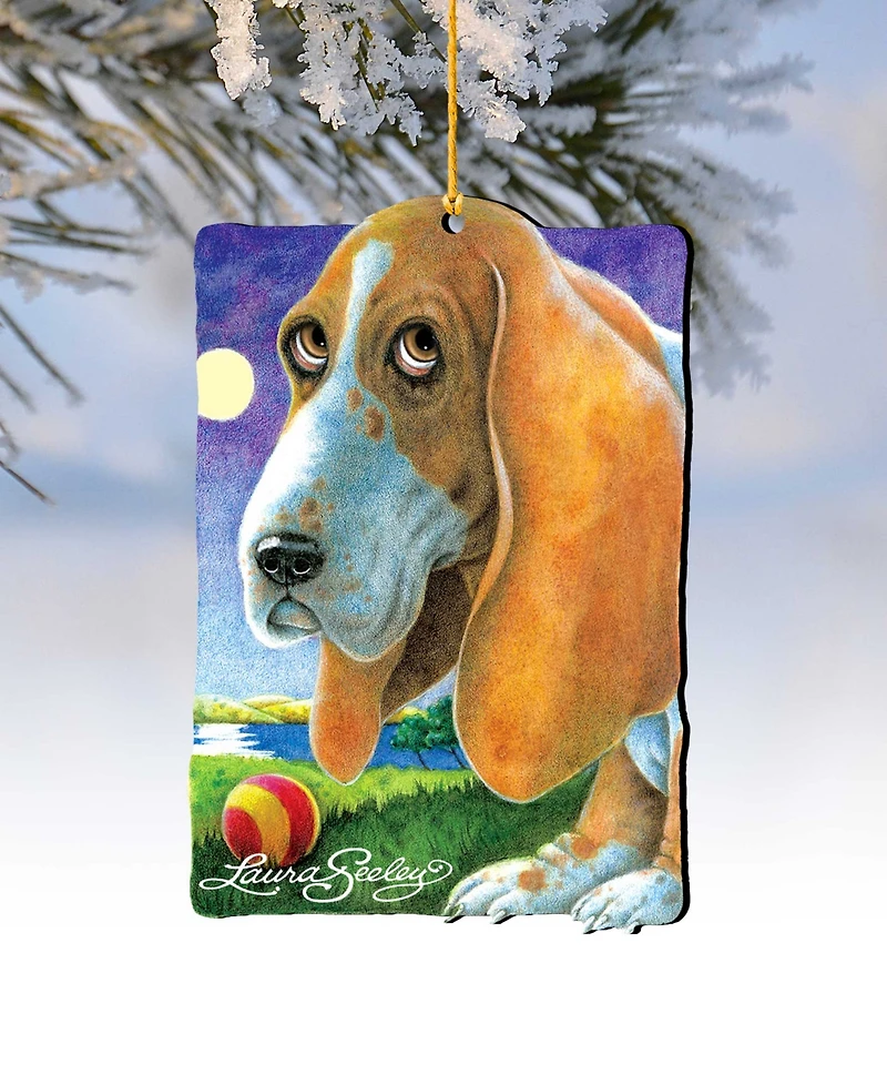 Designocracy Just Baby Steps to the Bay Holiday Ornaments, Set of 2