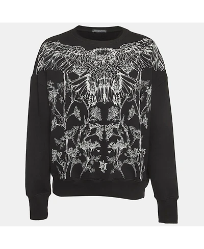 Pre-Owned Alexander Mcqueen Men's Embroidered Cotton Sweatshirt