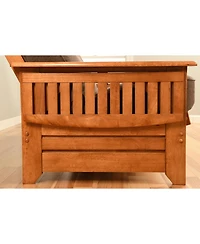 Kodiak Phoenix Frame-Barbados Finish-Suede Peat Mattress