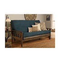 Kodiak Tucson Frame-Rustic Walnut Finish-Suede Mattress