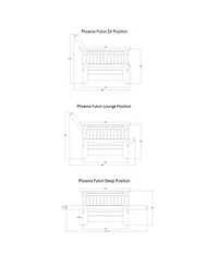 Kodiak Phoenix Frame-Espresso Finish-Suede Mattress