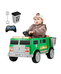 Hongge 12V Battery Powered Electric Vehicle with Remote Control and Trash Bin