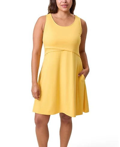 Kindred Bravely Maternity Penelope Crossover Nursing Dress