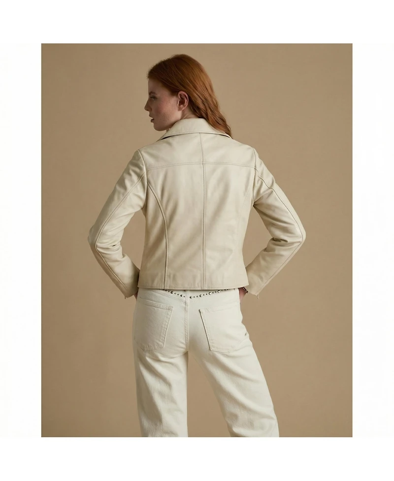 Furniq Uk Women's Leather Jacket