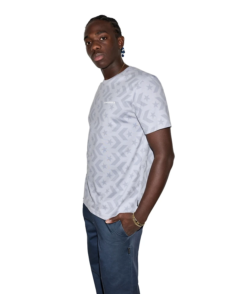Converse Men's Star Chev Graphics Crewneck T-Shirt