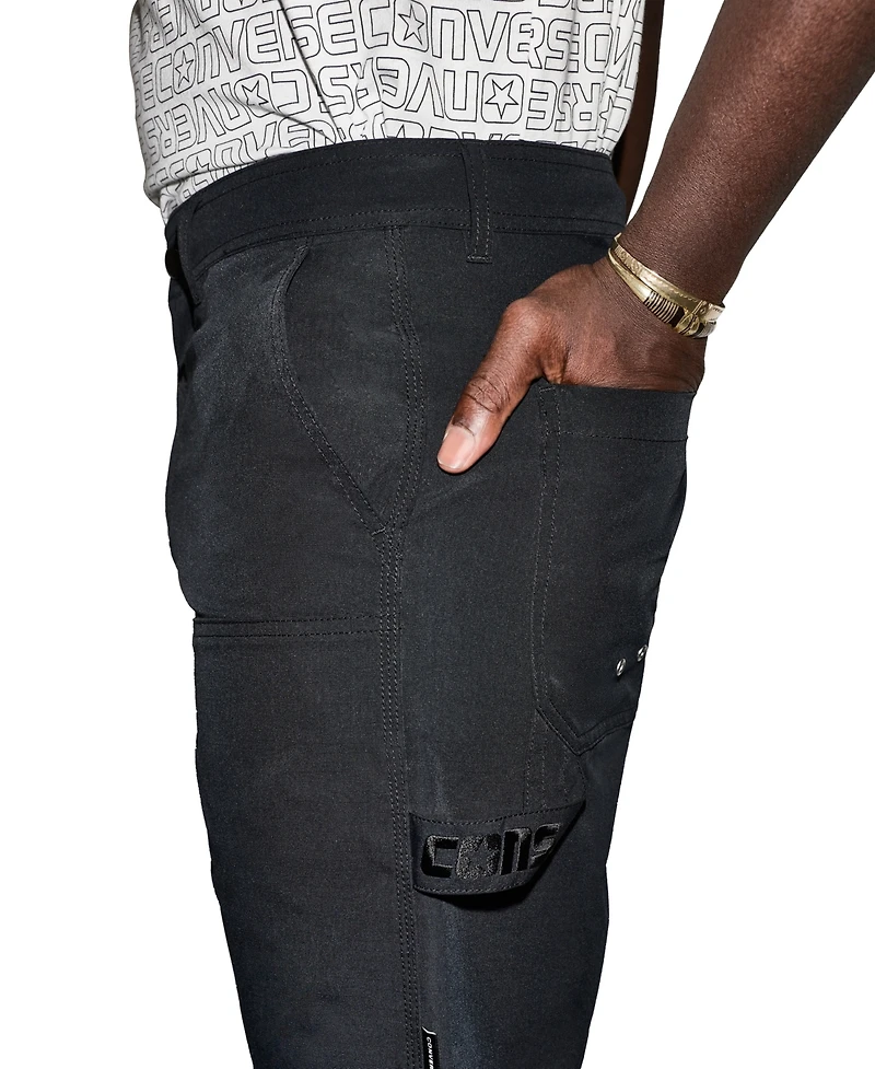 Converse Men's Regular-Fit Double Knee Shorts