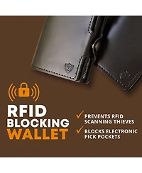 Conceal Plus Men's Wallet for Men, Pop Up Credit Card Holder - Rfid Blocking, Slim Minimalist Case Lifetime Warranty