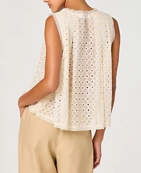 Astr the Label Women's Alisa Sleeveless Crew Neck Top