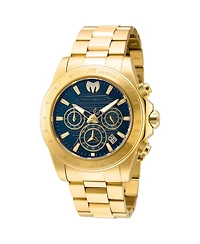 Technomarine Men's Tm-219006 Manta Quartz Chronograph Blue Dial Watch
