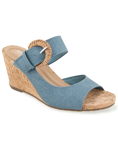 Kenneth Cole Reaction Women's Gibbs Wedge Sandals