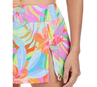 Bleu by Rod Beattie Women's Bellissimo High-Waist Swim Skirt
