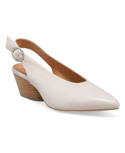 Miz Mooz Women's Pointed Toe Slingback Heels