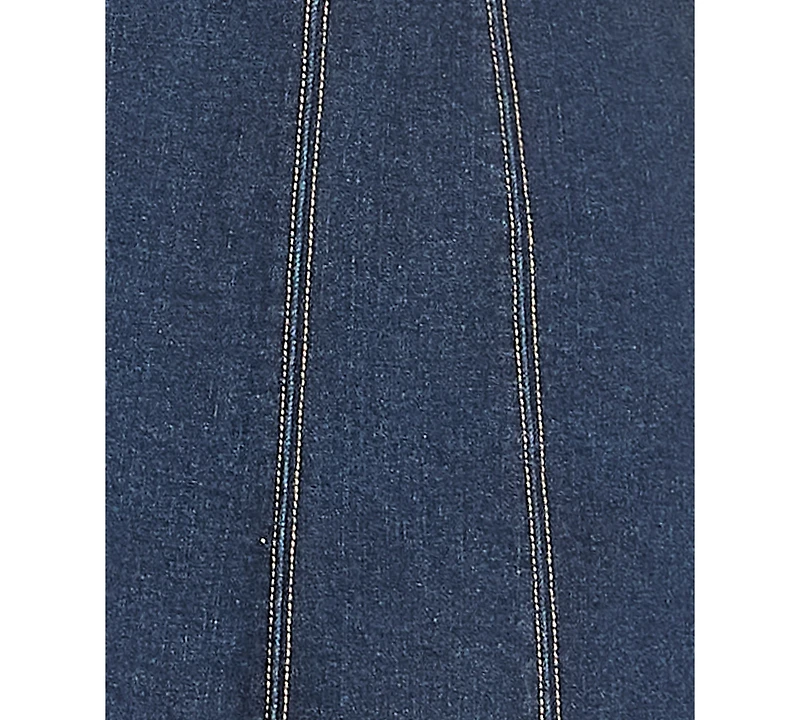 Rare Women's Denim Strapless Mini Dress