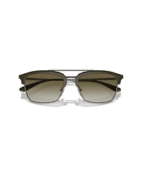 Emporio Armani Men's Pilot Sunglasses, EA4228